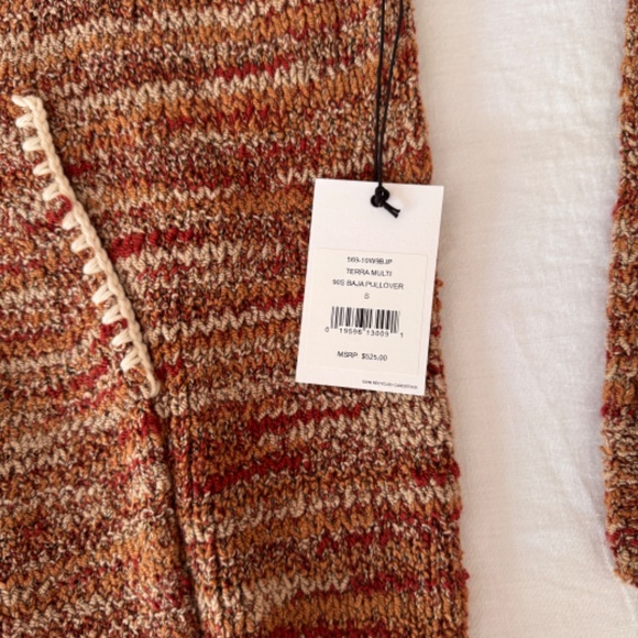 RE/DONE 90s Baja Space-Dye Knitted Hoodie - Picture 3 of 5